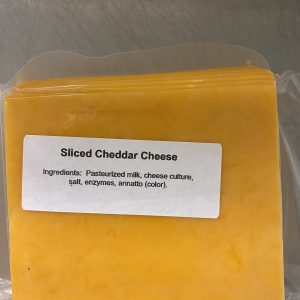Sliced Cheddar -12oz